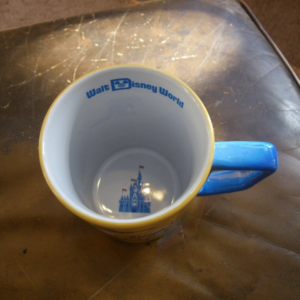 Walt Disney World Magic Kingdom Angry Donald Duck Tall 14 oz. Ceramic Coffee Mug - Picture 3 of 4